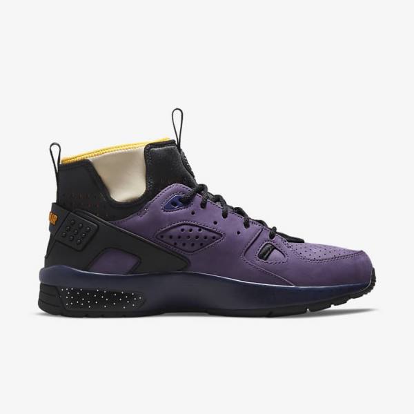 Men's Nike ACG Air Mowabb Sneakers Purple / Blue / Black / Gold | NK145QRO