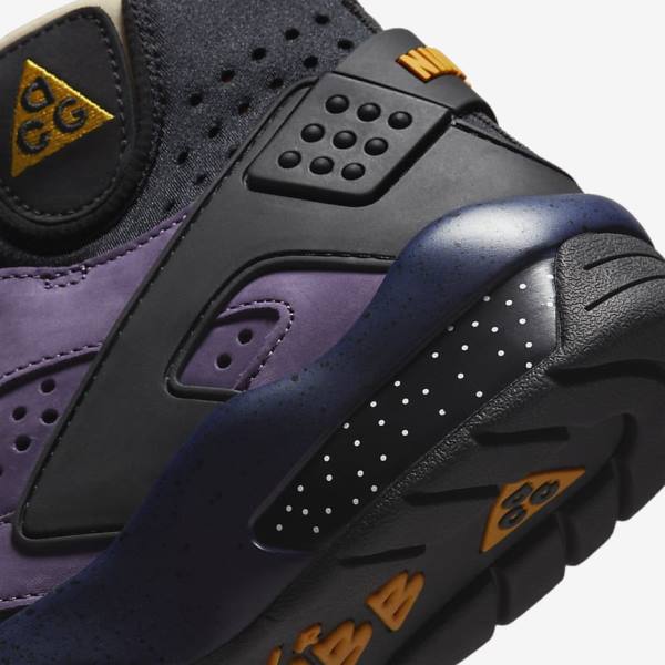 Men's Nike ACG Air Mowabb Sneakers Purple / Blue / Black / Gold | NK145QRO