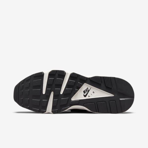 Men's Nike Air Huarache LE Sneakers Black / White | NK307YKX