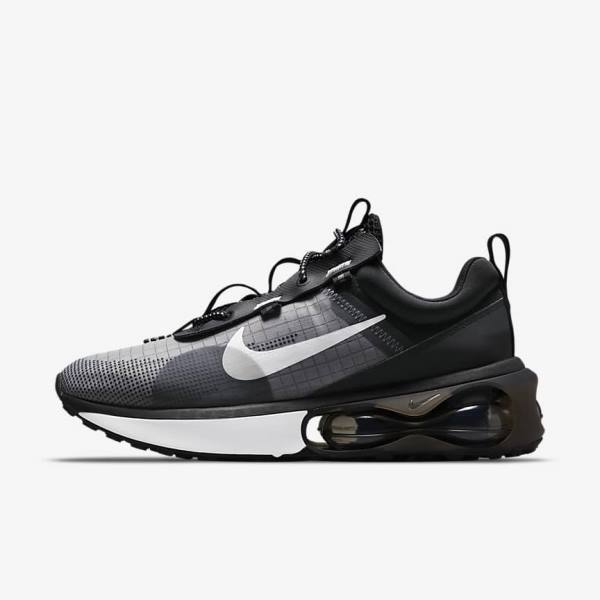 Men\'s Nike Air Max 2021 Sneakers Black / Grey / White | NK053UMA