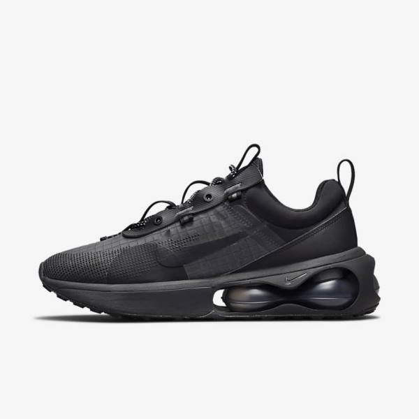 Men\'s Nike Air Max 2021 Sneakers Black | NK243ZBC