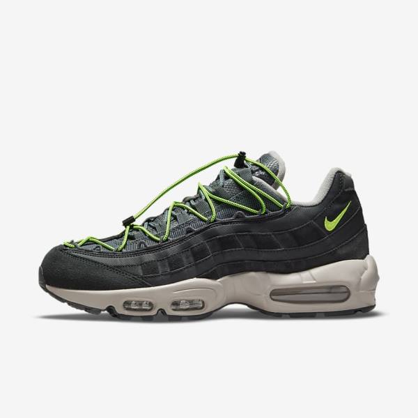 Men\'s Nike Air Max 95 Sneakers Grey | NK120BUO