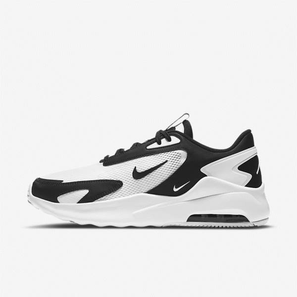 Men\'s Nike Air Max Bolt Sneakers White / Black | NK629HBP