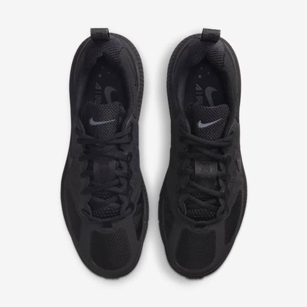 Men's Nike Air Max Genome Sneakers Black / Dark Grey | NK857SVF