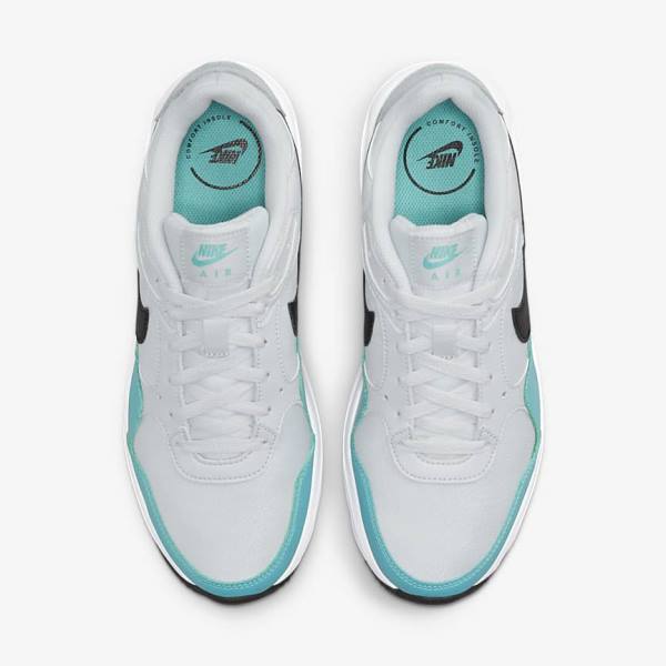 Men's Nike Air Max SC Sneakers Turquoise / White / Black | NK276NTU