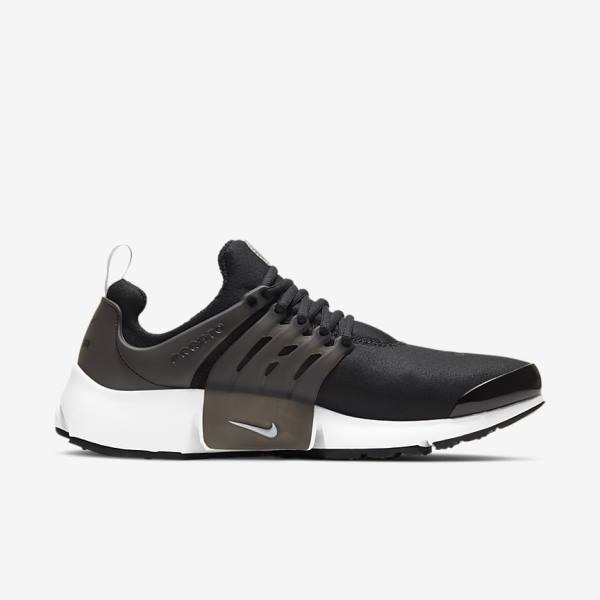 Men's Nike Air Presto Sneakers Black / White | NK419AFM