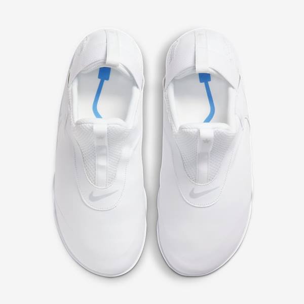 Men's Nike Air Zoom Pulse Sneakers White / Blue / Platinum | NK563TSV