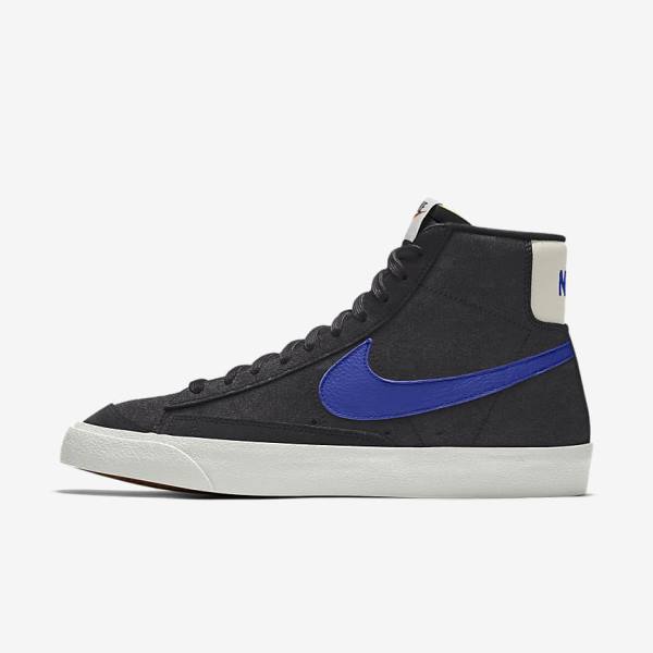 Men\'s Nike Blazer Mid By You Custom Sneakers Multicolor | NK219IDB