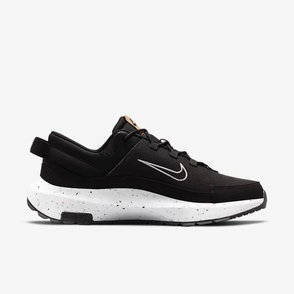 Men's Nike Crater Remixa Sneakers Black / Dark Grey / White | NK460SNC