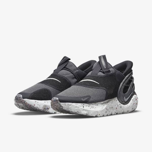 Men's Nike Glide FlyEase Sneakers Grey / Black / Grey | NK732WFN