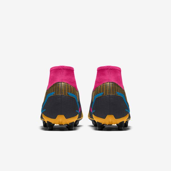 Men's Nike Mercurial Superfly 8 Academy By You Custom Football Shoes Multicolor | NK160KDL