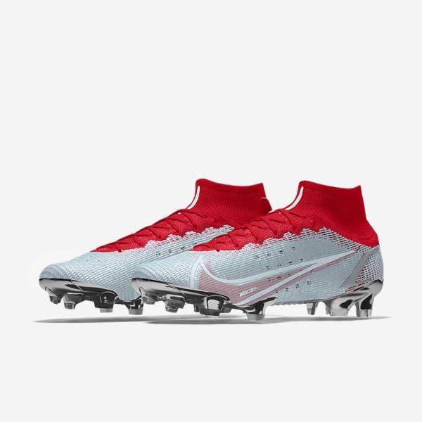 Men's Nike Mercurial Superfly 8 Elite By You Custom Football Shoes Multicolor | NK624VQJ