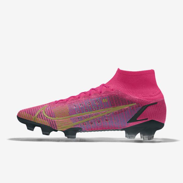 Men\'s Nike Mercurial Superfly 8 Elite By You Custom Football Shoes Multicolor | NK987IMR