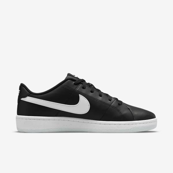 Men's Nike NikeCourt Royale 2 Next Nature Sneakers Black / White | NK293SXH