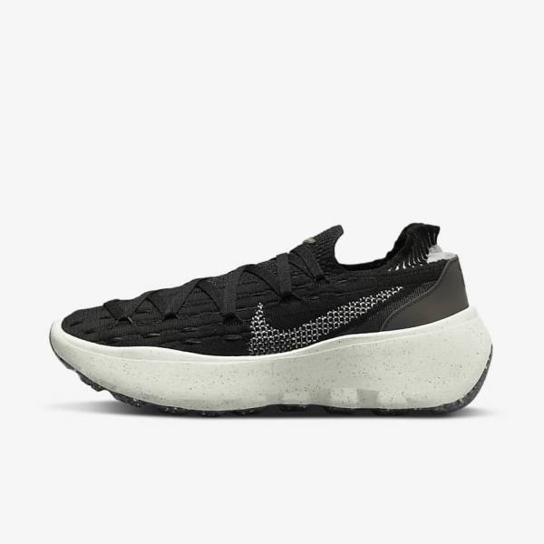 Men\'s Nike Space Hippie 04 Sneakers Black / Dark Grey / Light Grey | NK715BKF