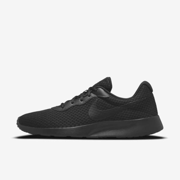 Men\'s Nike Tanjun Sneakers Black | NK425KJS