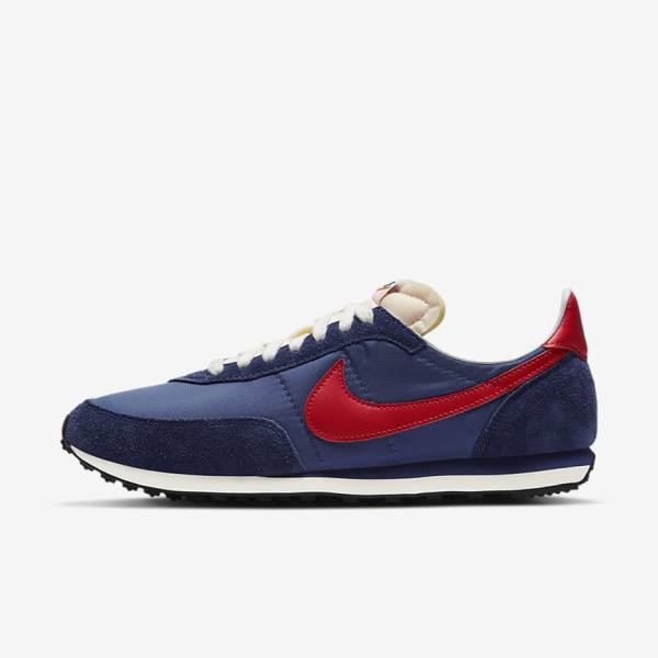 Men\'s Nike Waffle Trainer 2 SP Sneakers Navy / Navy / White / Orange | NK039QUW