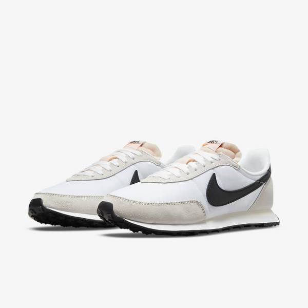 Men's Nike Waffle Trainer 2 Sneakers White / Black | NK915TFX