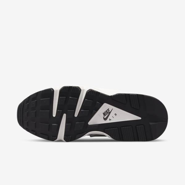 Women's Nike Air Huarache Sneakers Black / White | NK147VUT