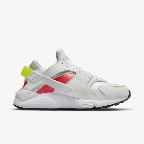 Women's Nike Air Huarache Sneakers White / Light Red / Black | NK102XIN