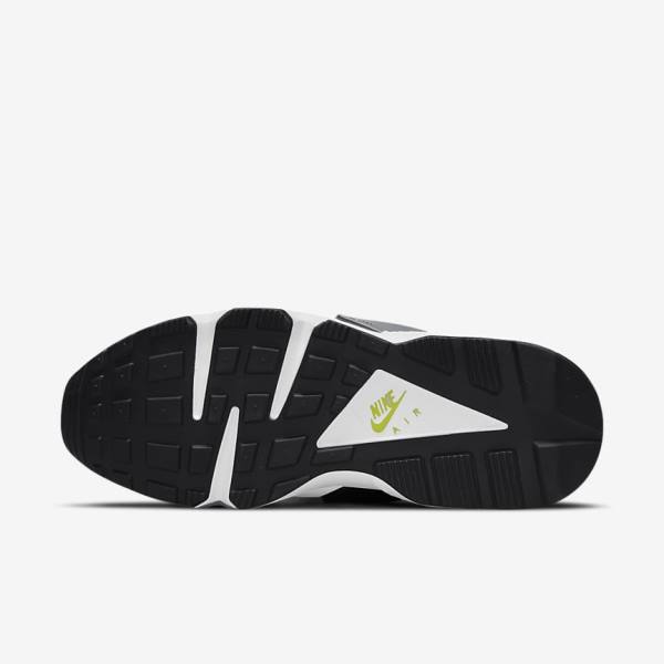 Women's Nike Air Huarache Sneakers White / Black / Yellow | NK542JQR