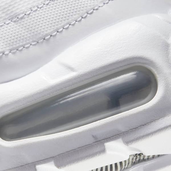 Women's Nike Air Max 95 Essential Sneakers White / Black | NK965DLJ