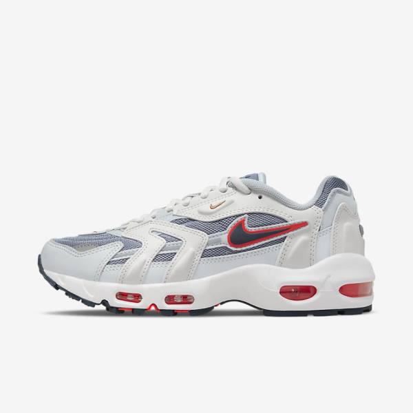 Women\'s Nike Air Max 96 II Sneakers White / Navy | NK826HKQ