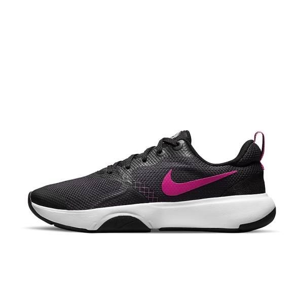 Women\'s Nike City Rep TR Training Shoes Black / Purple / Pink | NK160EBP