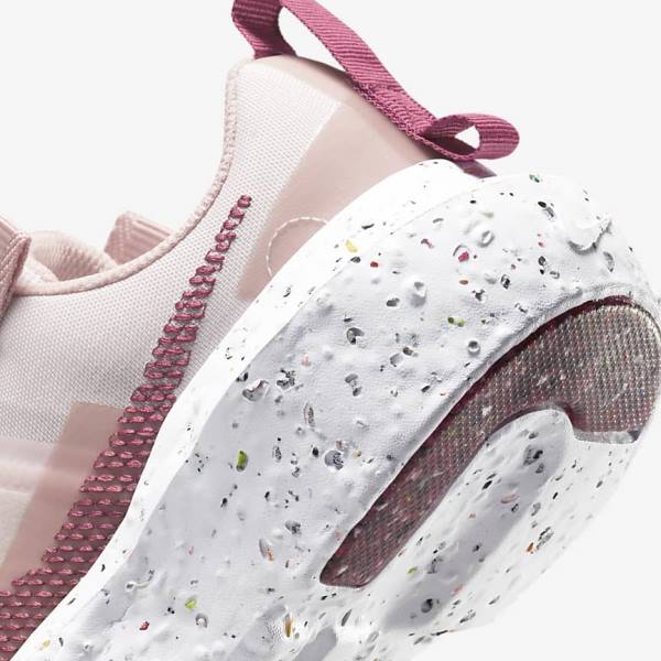 Women's Nike Crater Impact Sneakers Light Pink / White / Burgundy | NK628CKB