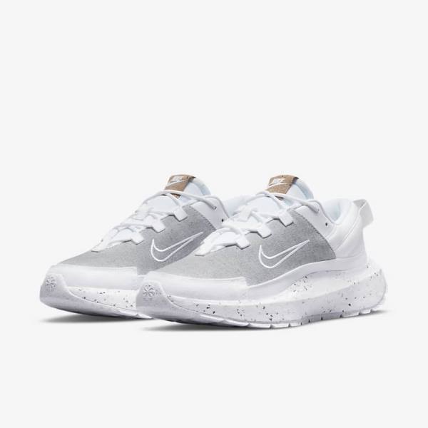 Women's Nike Crater Remixa Sneakers White | NK905EFR