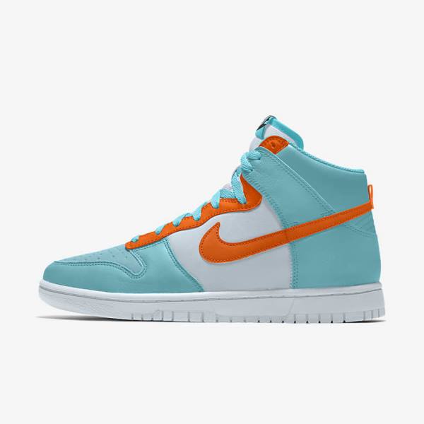 Women\'s Nike Dunk High By You Custom Sneakers Multicolor | NK103RUJ