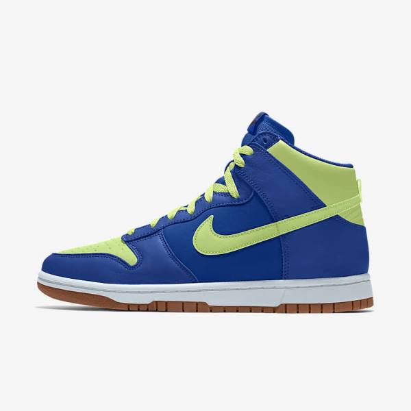 Women\'s Nike Dunk High By You Custom Sneakers Multicolor | NK928TWQ