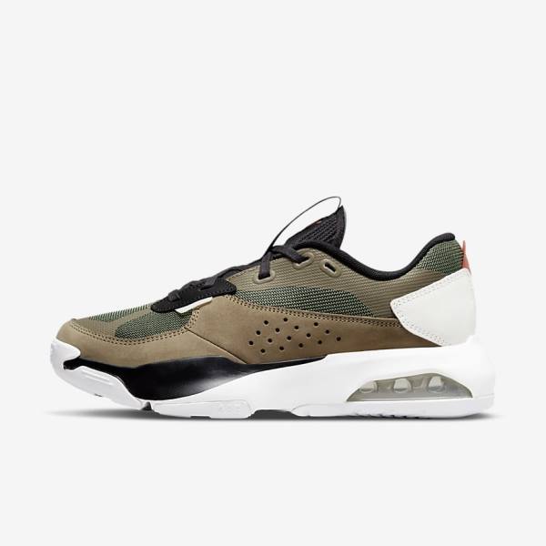 Women\'s Nike Jordan Air 200E Sneakers Olive / White / Brown / Red | NK504EVG