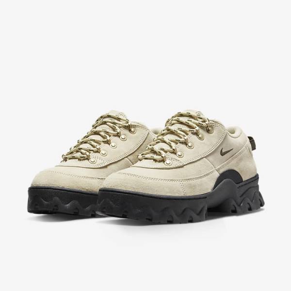 Women's Nike Lahar Low Sneakers Black / Metal Gold / Khaki | NK126UGK