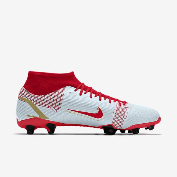 Women's Nike Mercurial Superfly 8 Academy By You Custom Football Shoes Multicolor | NK546OJL