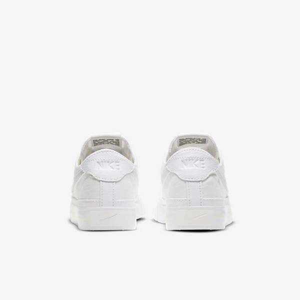 Women's Nike NikeCourt Legacy Canvas Sneakers White | NK072BOE