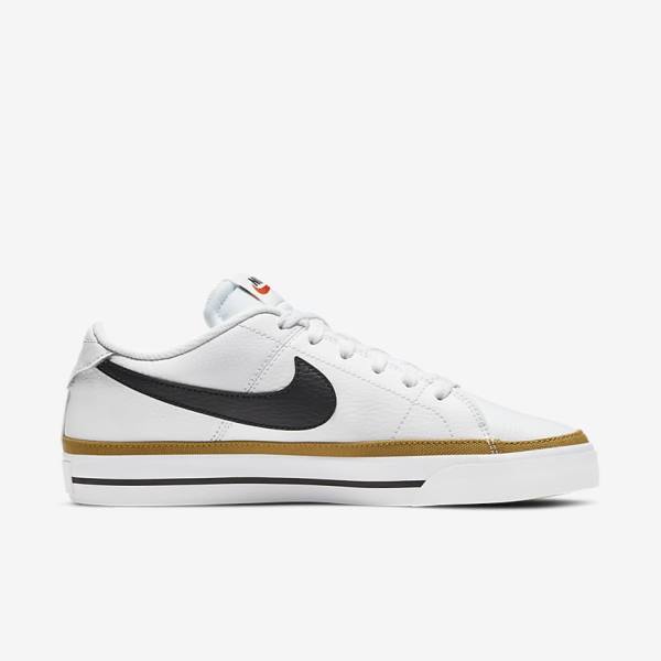 Women's Nike NikeCourt Legacy Sneakers White / Black | NK698AEN