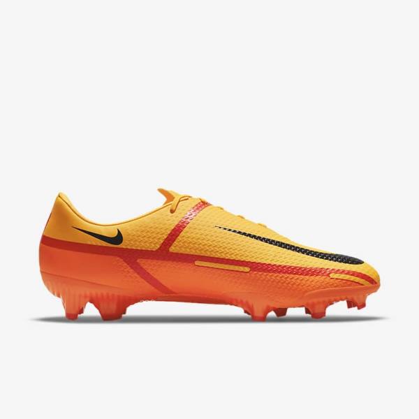 Women's Nike Phantom GT2 Academy MG Multi-Ground Football Shoes Orange / Light Red / Black | NK702AWZ