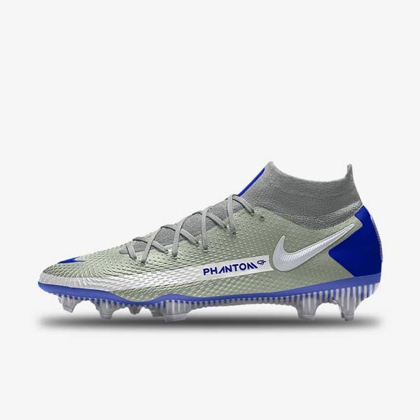 Women\'s Nike Phantom GT Elite By You Custom Firm Ground Football Shoes Multicolor | NK029MAR