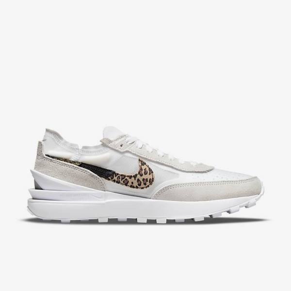 Women's Nike Waffle One SE Sneakers White / Multicolor | NK402TWF