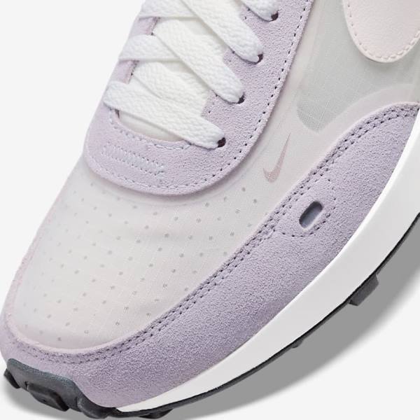 Women's Nike Waffle One Sneakers White / Light Pink | NK279XGN