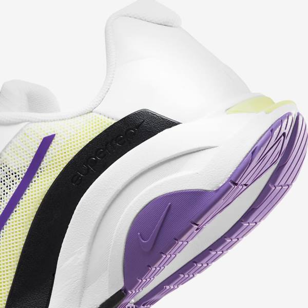 Women's Nike ZoomX SuperRep Surge Endurance Class Training Shoes White / Black / Light Lemon | NK951BYK