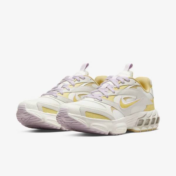 Women's Nike Zoom Air Fire Sneakers Light Beige | NK306NWC