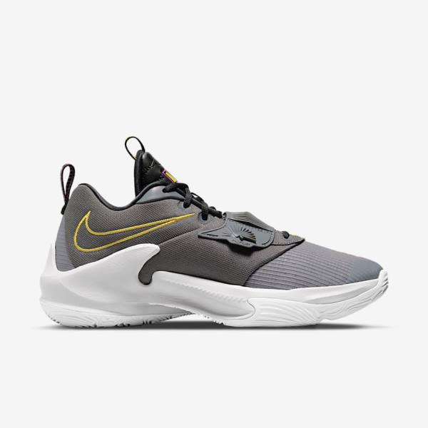 Women's Nike Zoom Freak 3 Basketball Shoes Grey / Black | NK983JIM