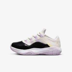 Kids' Nike Air Jordan 11 CMFT Low Older Jordan Shoes Black | NK157EOQ