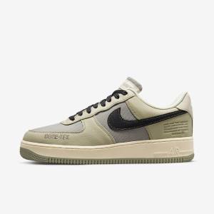 Men's Nike Air Force 1 GTX Sneakers Khaki / White / Black | NK108DGY