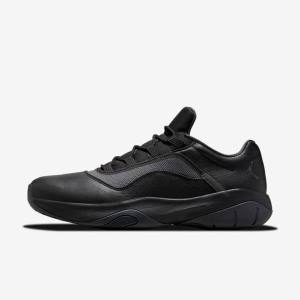 Men's Nike Air Jordan 11 CMFT Low Jordan Shoes Black / Dark Grey | NK256AHQ