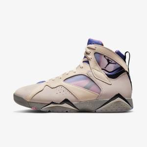 Men's Nike Air Jordan 7 Retro SE Sneakers Blue / Black | NK901IZX