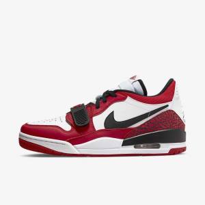 Men's Nike Air Jordan Legacy 312 Low Jordan Shoes White / Red / Black | NK921QPC