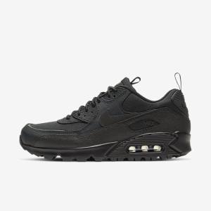 Men's Nike Air Max 90 Surplus Sneakers Black | NK093JBZ